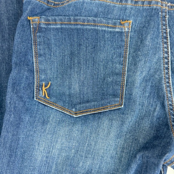 KUT from the Kloth Dark Wash Denim‎ Jeans Slim Leg Women's Size 8 - Picture 7 of 14